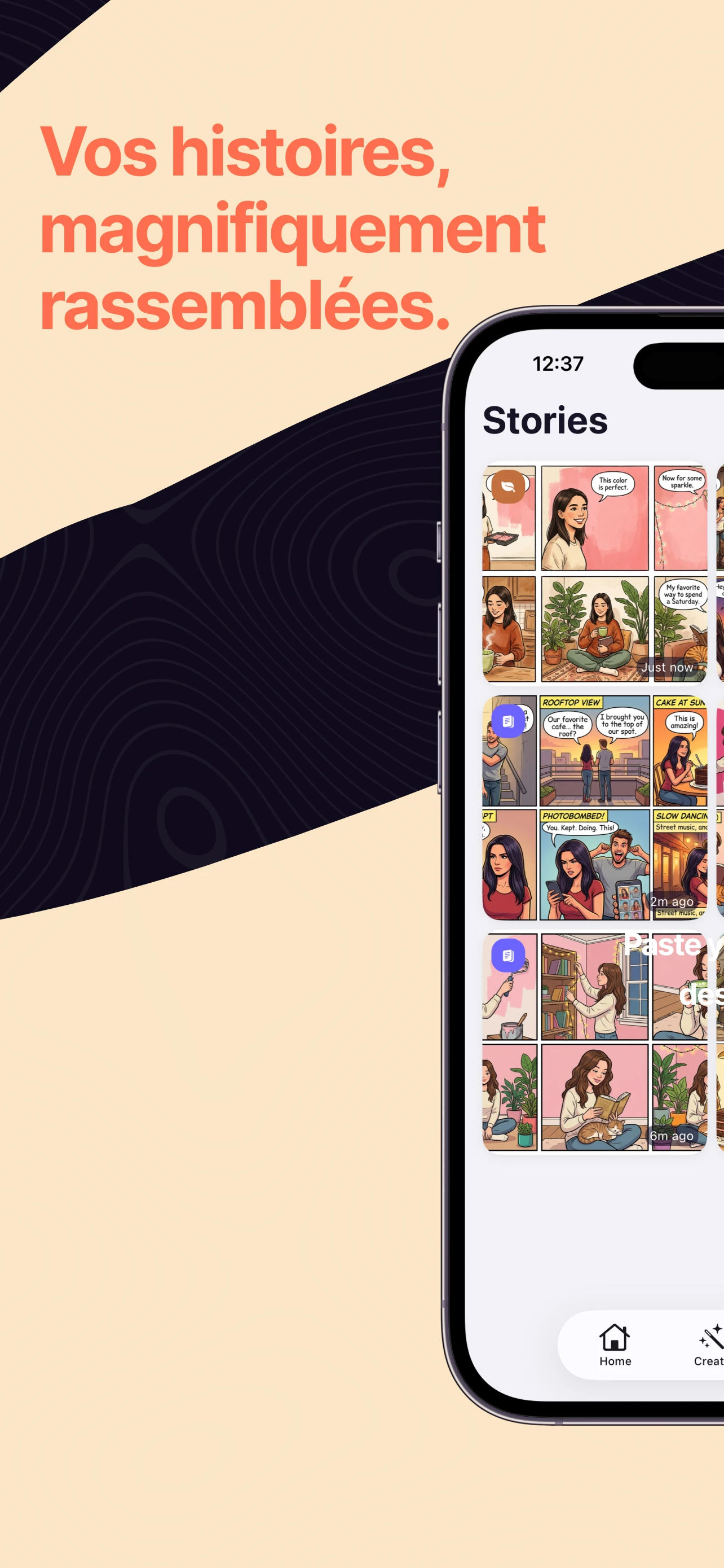 De beaux panneaux, à chaque fois