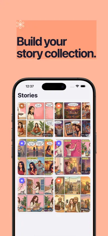 Construisez votre collection d'histoires