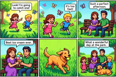 Pixel Art style example