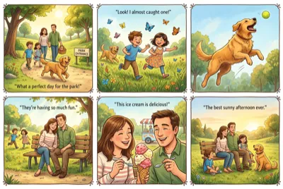 Livre illustré style example